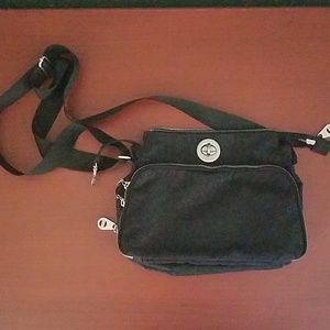 Black Baggalini leopard print